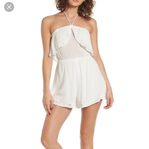 Lush white romper from Nordstrom